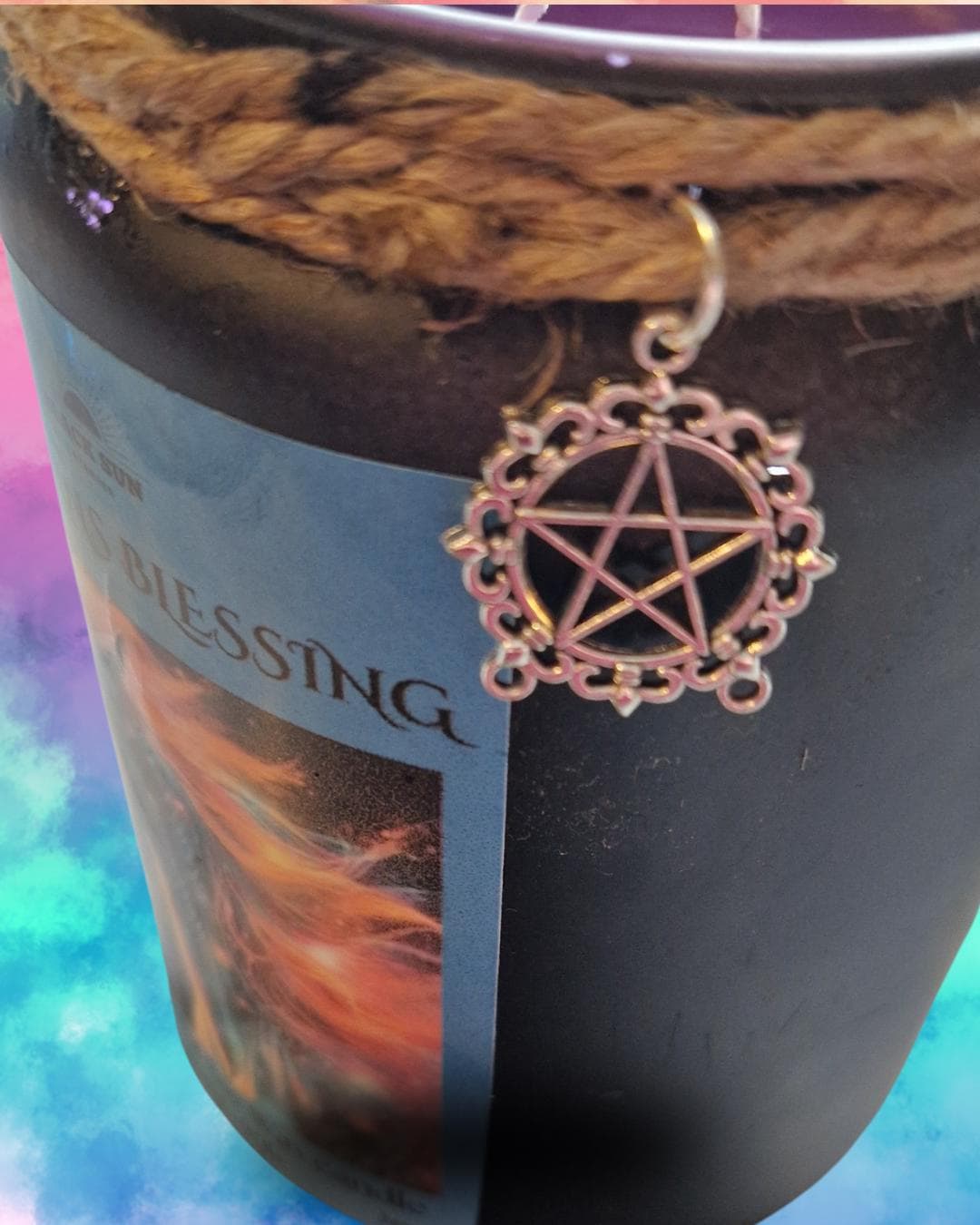 Unicorn’s Blessing – 40oz Fantasy Soy Wax Candle | Strong Scented | Handmade with Cotton Wicks