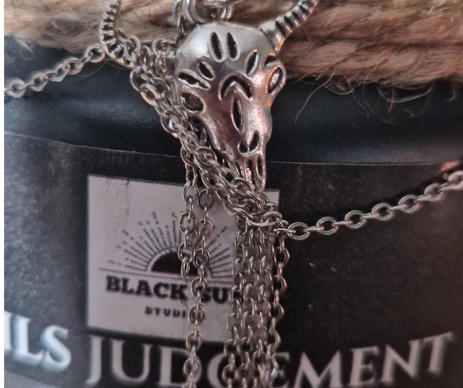 Devil’s Judgement – 40oz Fantasy Soy Wax Candle | Strong Scented | Handmade with Cotton Wicks
