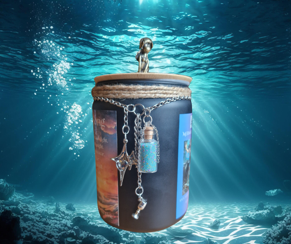 Mermaid’s Song – 40oz Fantasy Soy Wax Candle | Double Wick | Strong Scented