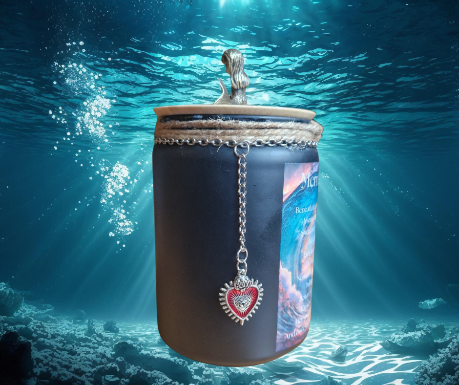 Mermaid’s Song – 40oz Fantasy Soy Wax Candle | Double Wick | Strong Scented