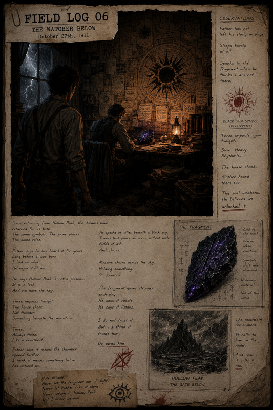 FIELD LOG 06 — THE WATCHER BELOW