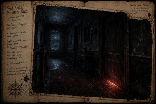 FIELD LOG 12 — THE STUDY DOOR