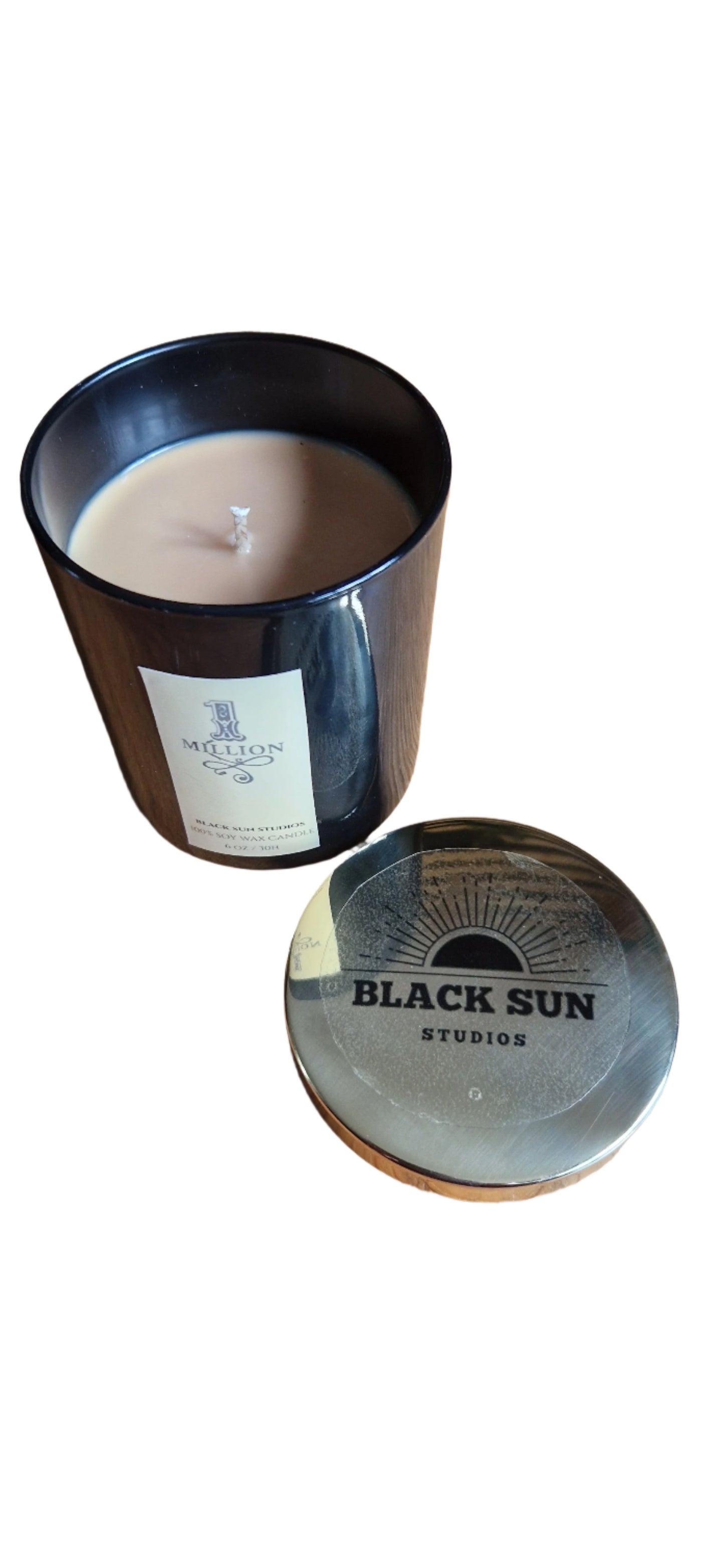 1 Million Perfume Scented Soy Wax Candle – 6oz | 30 Hour Burn | Handmade, Cotton Wick