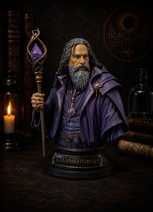 Elian Thorne Bust | Black Sun Chronicles Collectible