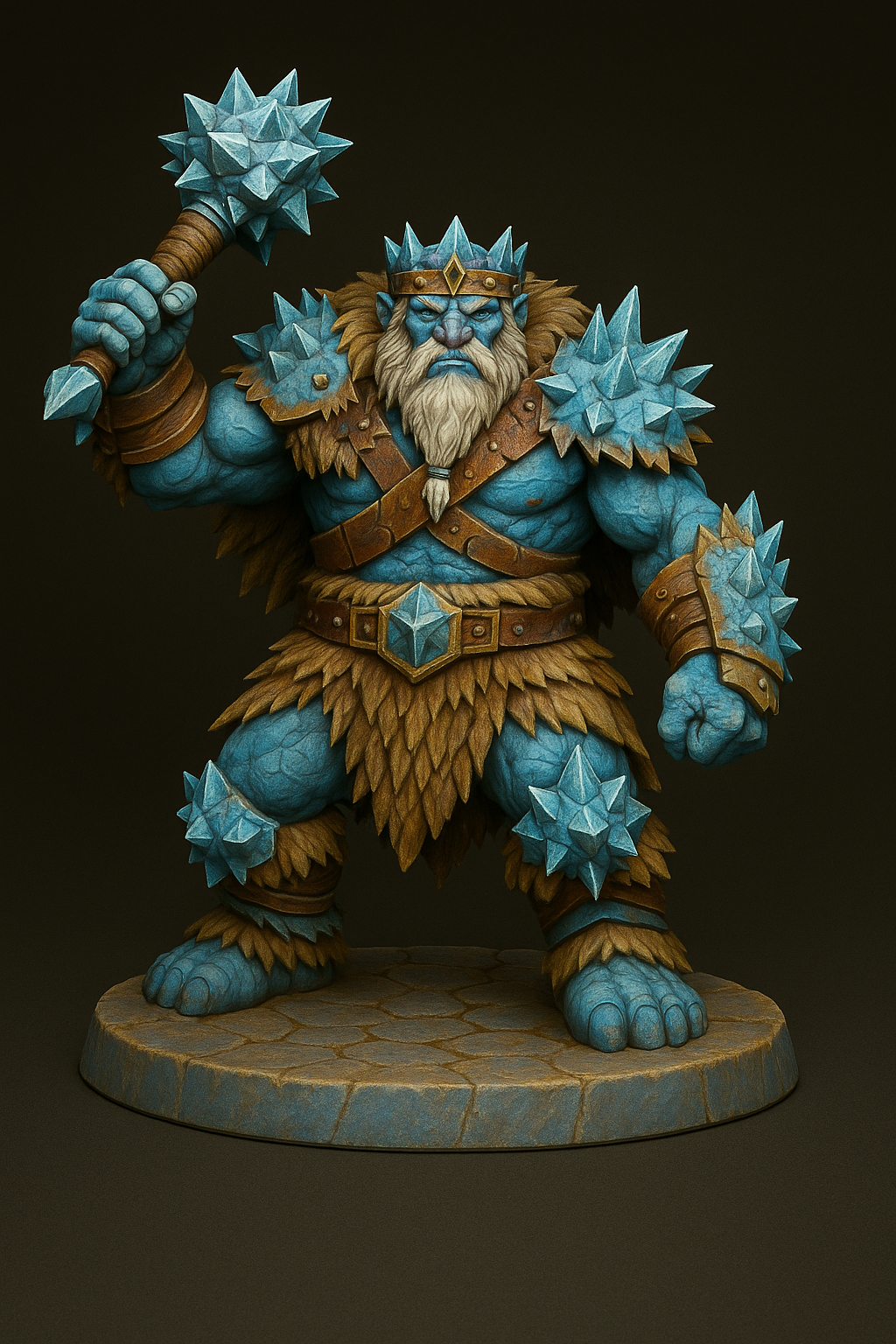 Frostborn Giant – 100mm Miniature