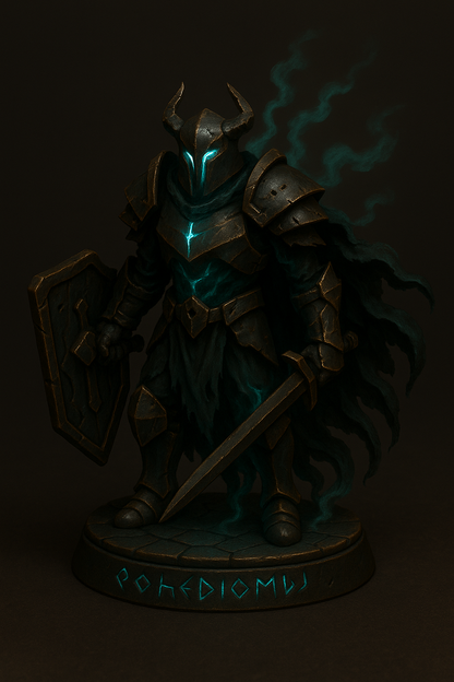 Wraithbound Knight – 100mm Miniature