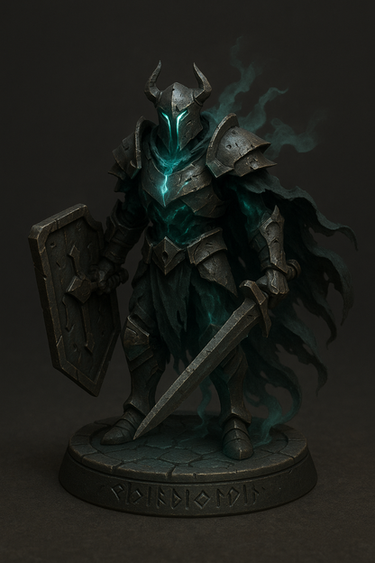 Wraithbound Knight – 100mm Miniature