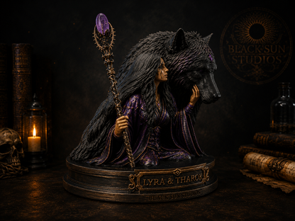 Lyra & The Beast Bust | Black Sun Chronicles Collectible