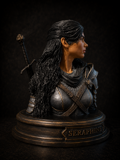 Seraphine Vale Bust | Black Sun Chronicles Collectible