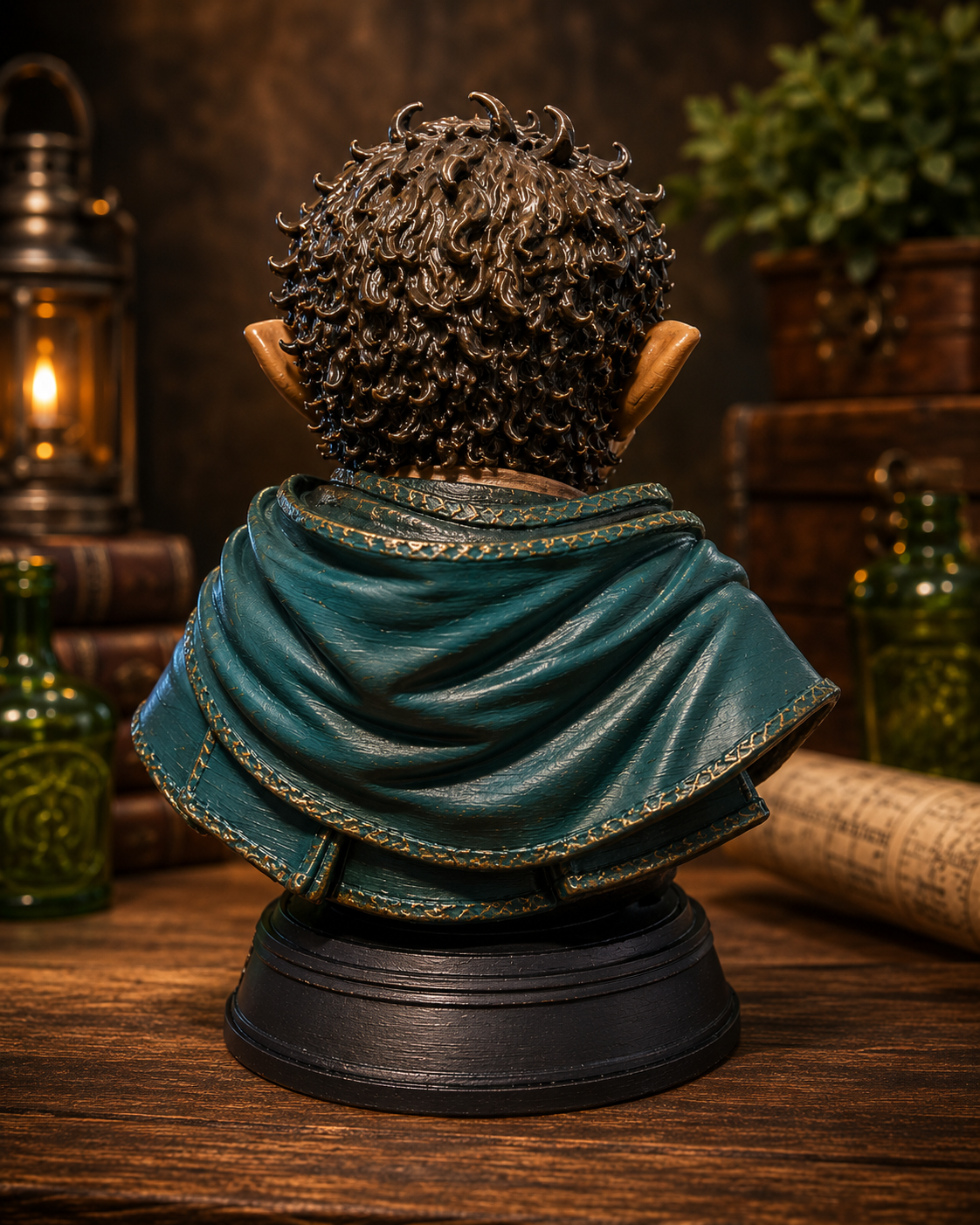 Finnwick Bramblefoot Fantasy Bust – Black Sun Chronicles Collectible Display Model (180mm)