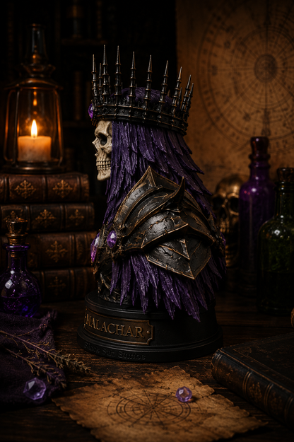 Malachar – The Eclipse Lich Bust | Black Sun Chronicles Collectible