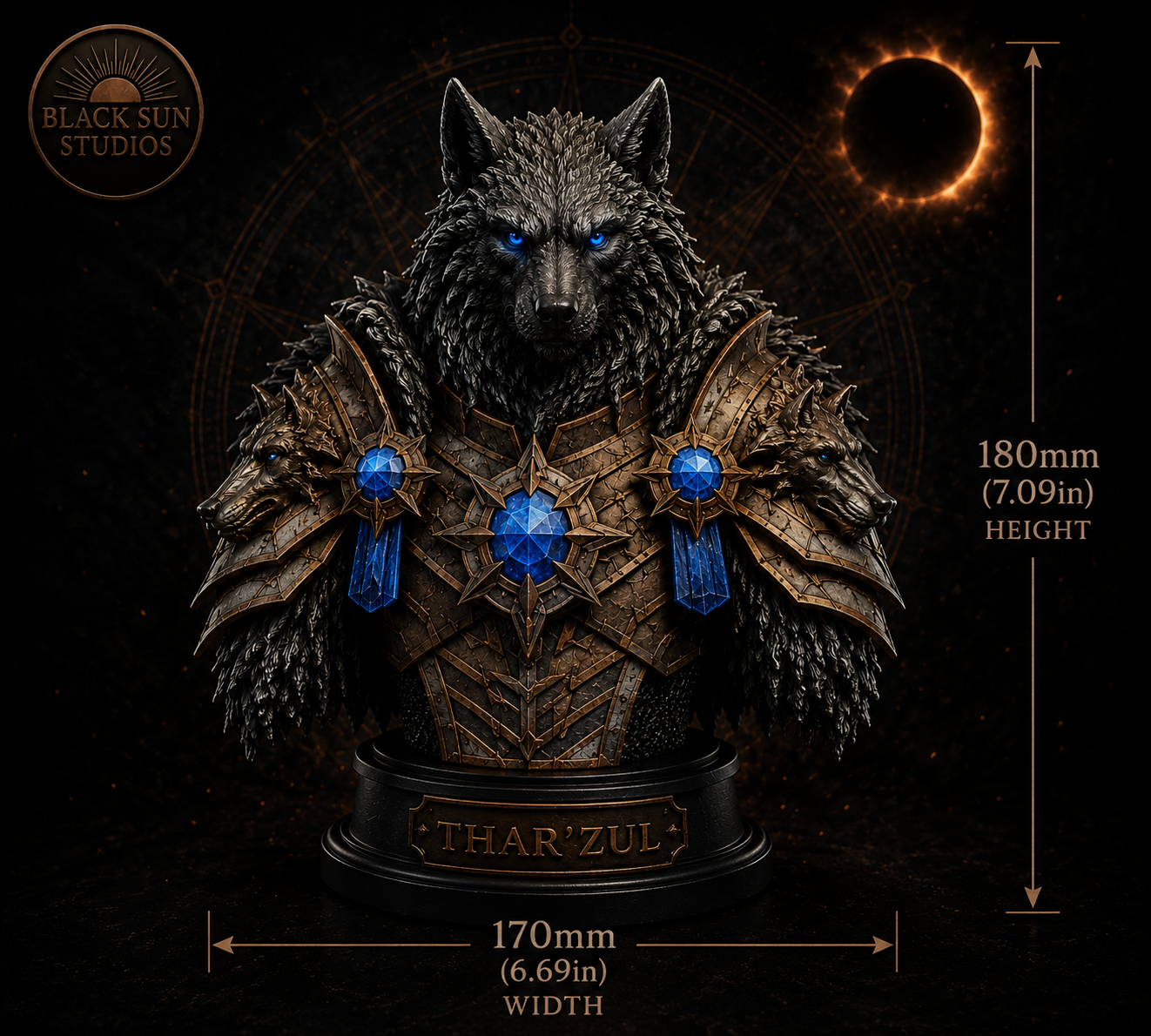 Thar'Zul – Fenrir Warden Bust