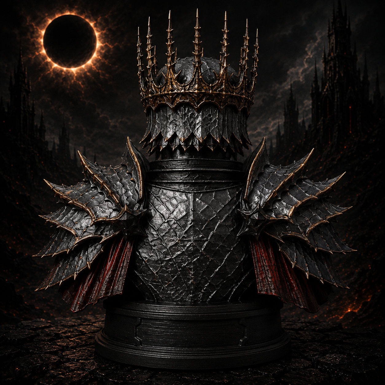 Azrachar Bust – Bearer of the Black Sun