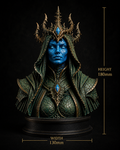 Seraphidex – Empress of the Eternal Tide Bust