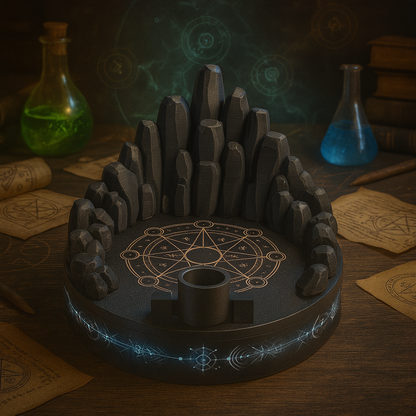 Potion Bottle Magnetic Stirrer and display casing– Create Shimmering Effects