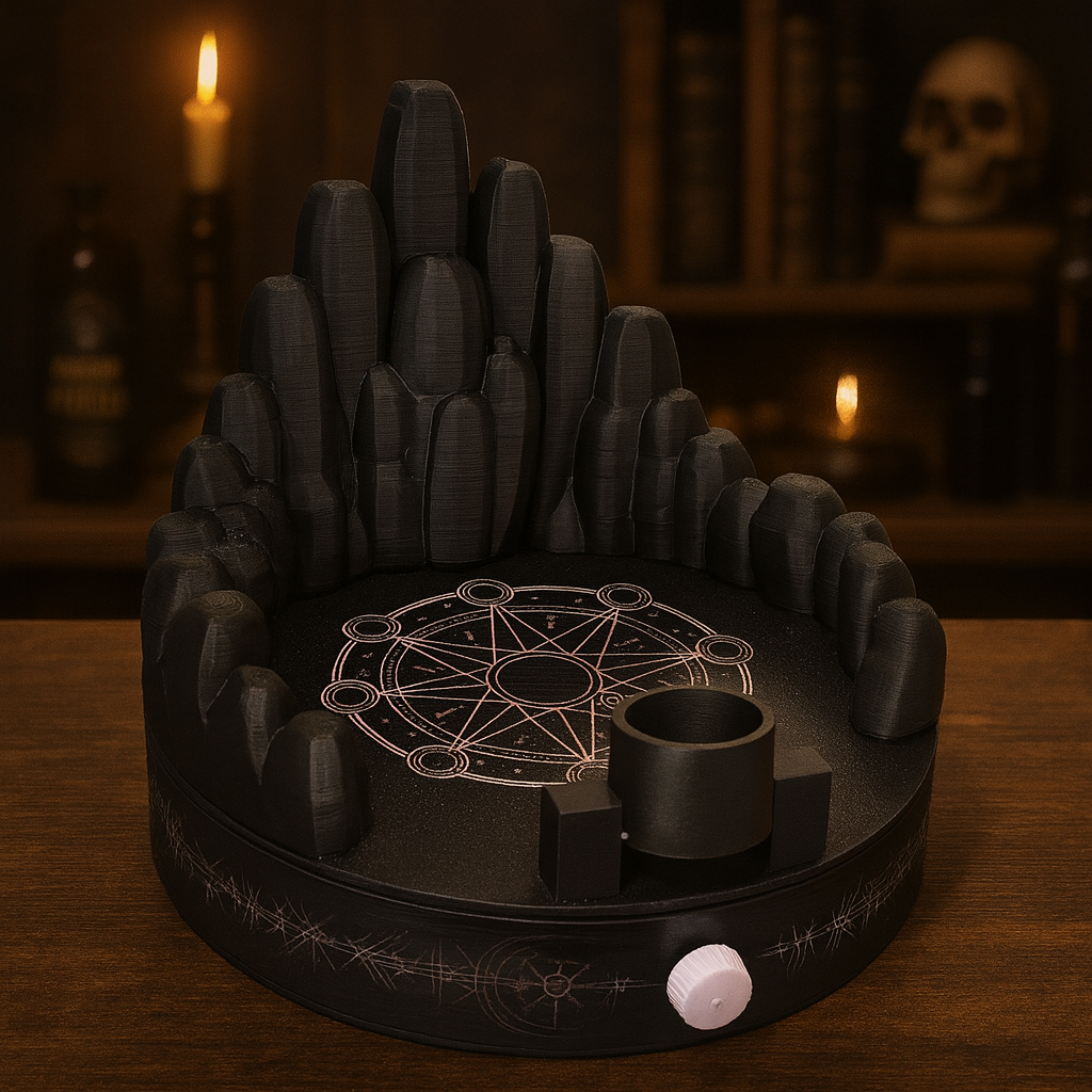 Potion Bottle Magnetic Stirrer and display casing– Create Shimmering Effects