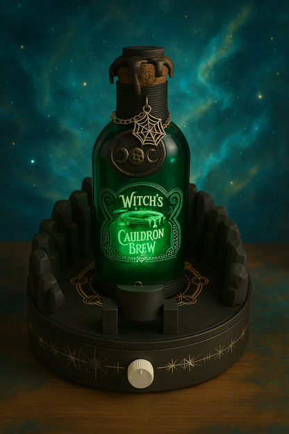 Potion Bottle Magnetic Stirrer and display casing– Create Shimmering Effects