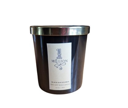 1 Million Perfume Scented Soy Wax Candle – 6oz | 30 Hour Burn | Handmade, Cotton Wick