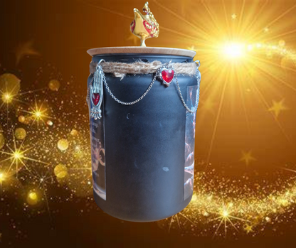 Jinn’s Wish – 40oz Fantasy Soy Wax Candle | Strong Scented | Handmade with Cotton Wicks
