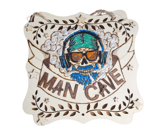 Man Cave – Handmade Wooden Plaque